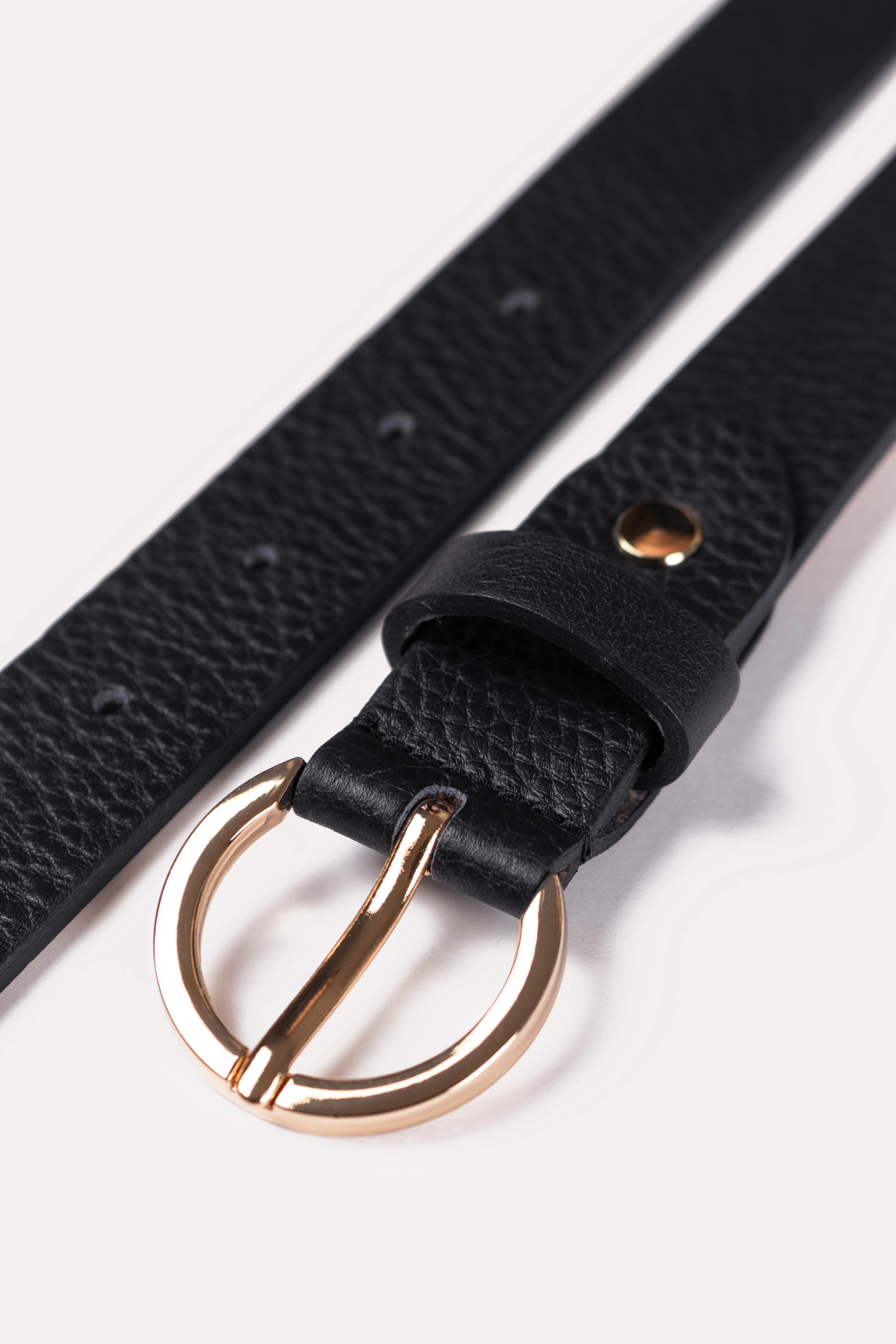 Ceinture en cuir bleu nuit - Image 4