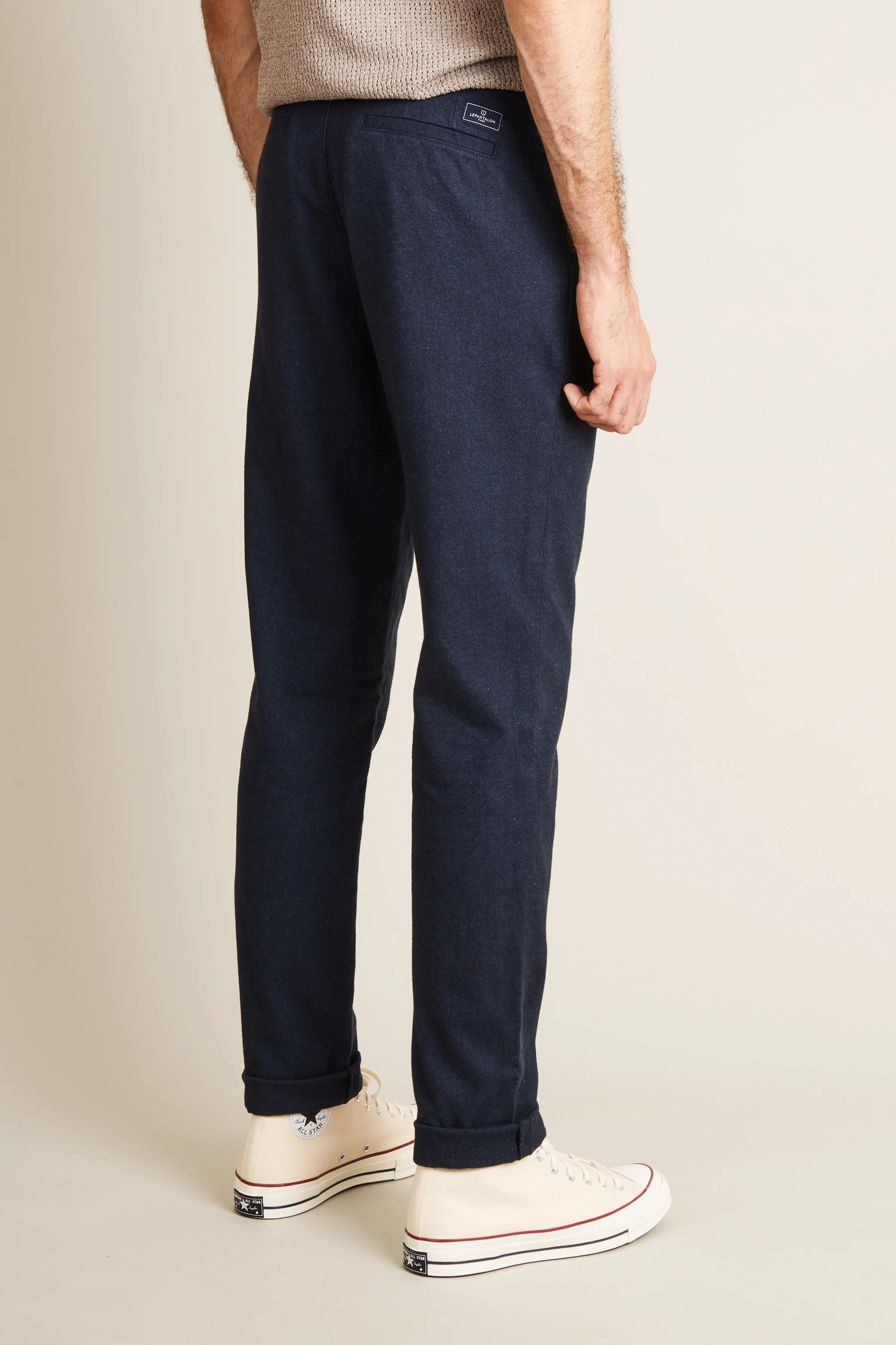 Chino chaud bleu marine - Image 4