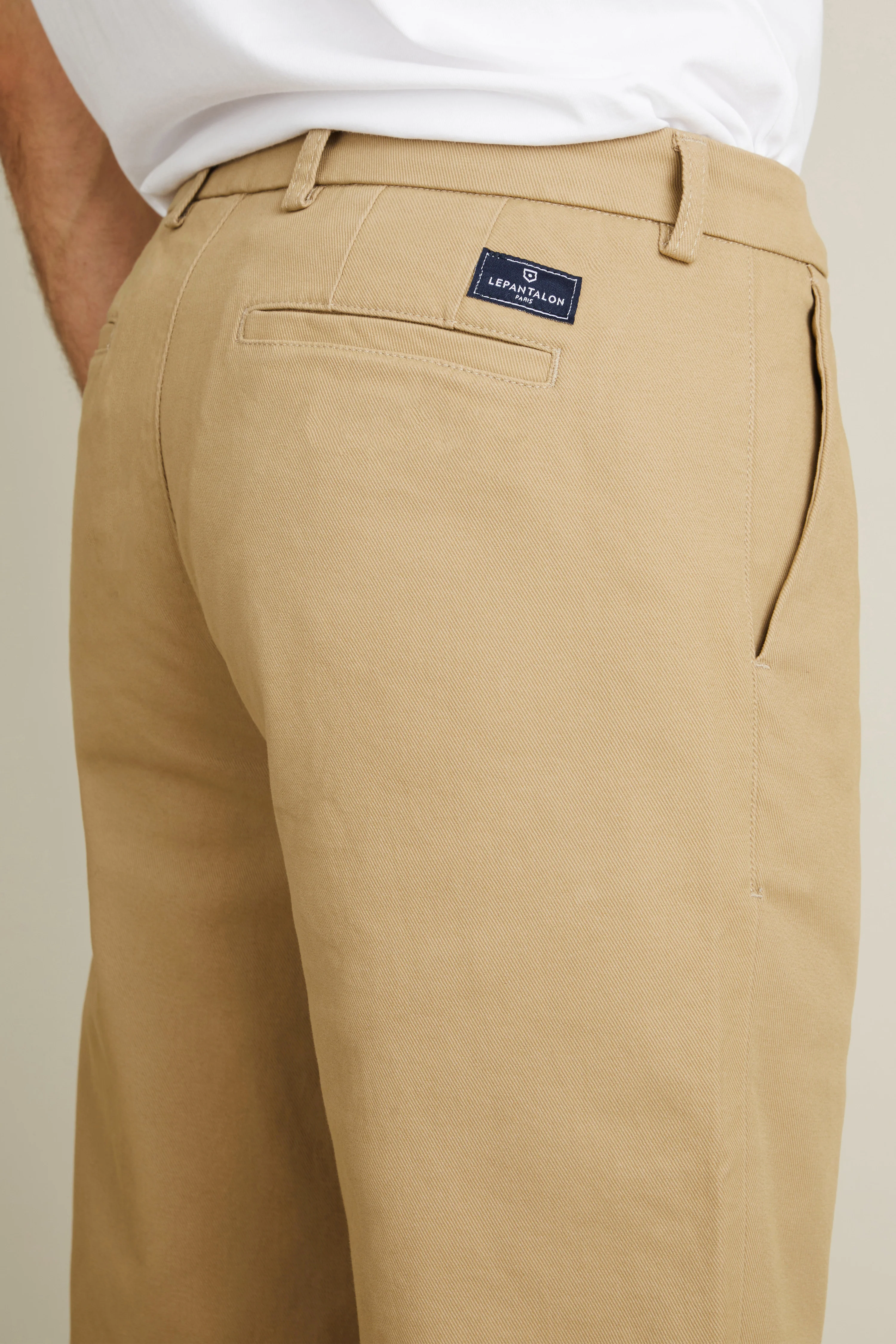 Chino droit beige - Image 2