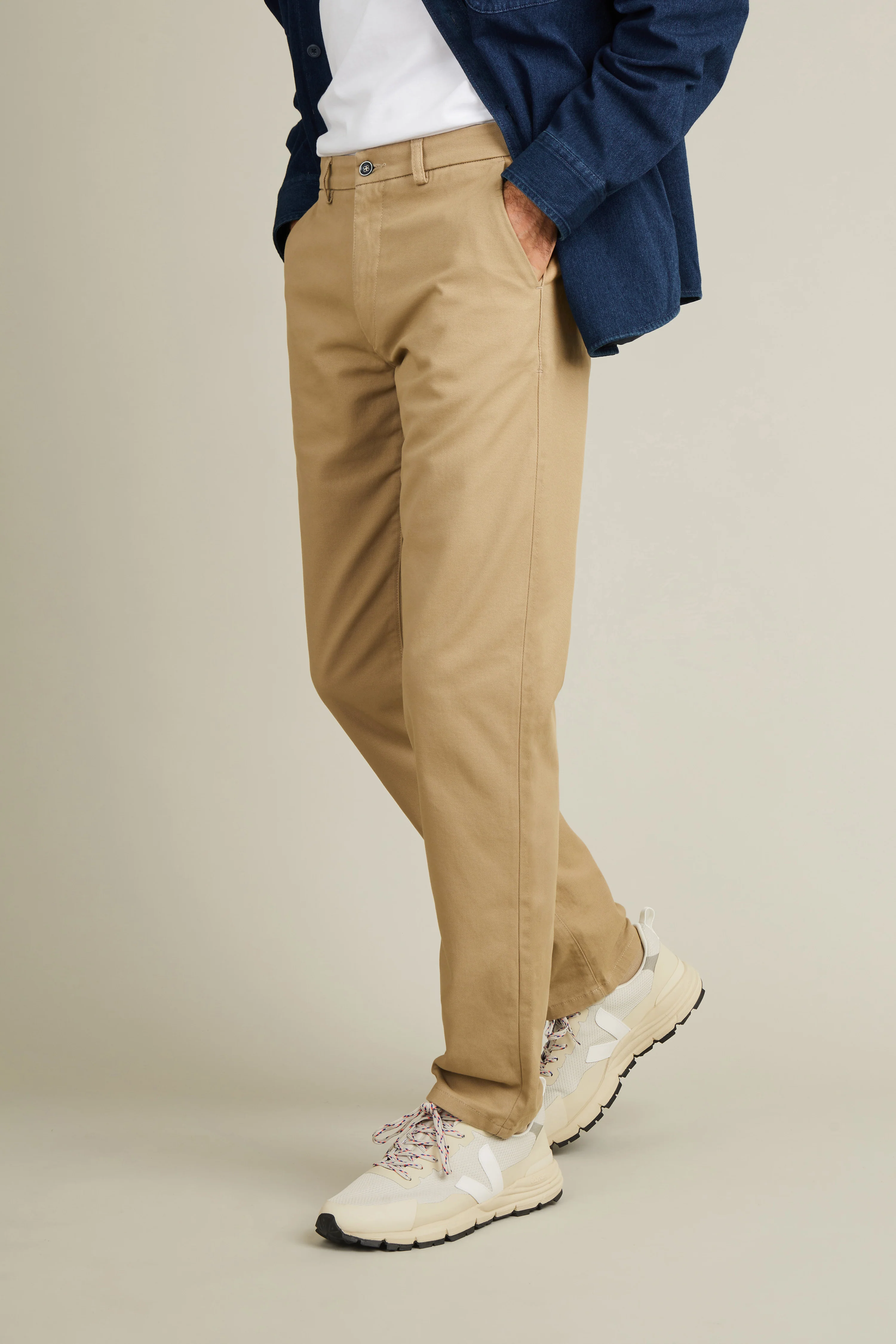 Chino droit beige - Image 4