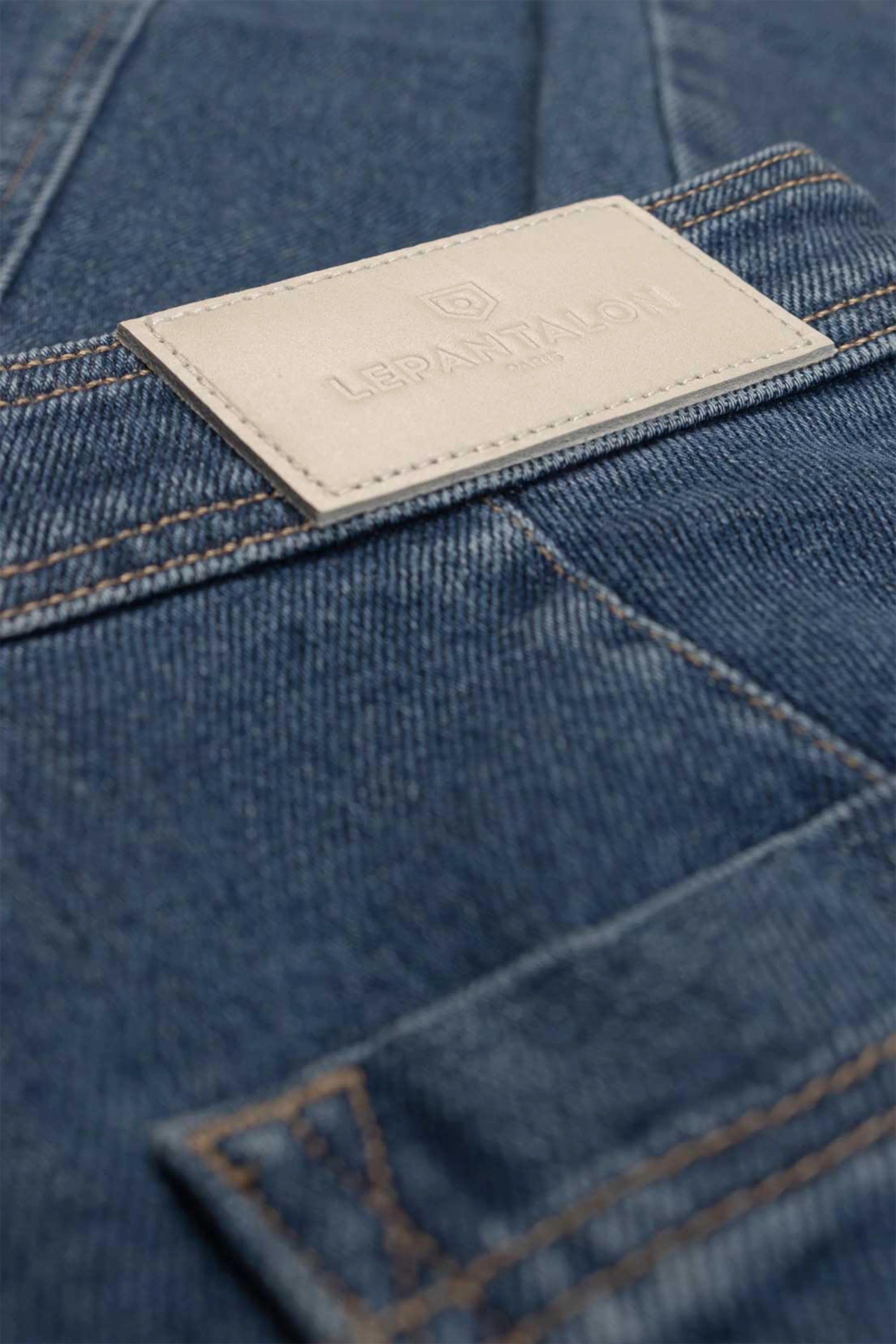 Jean carotte bleu - Image 6