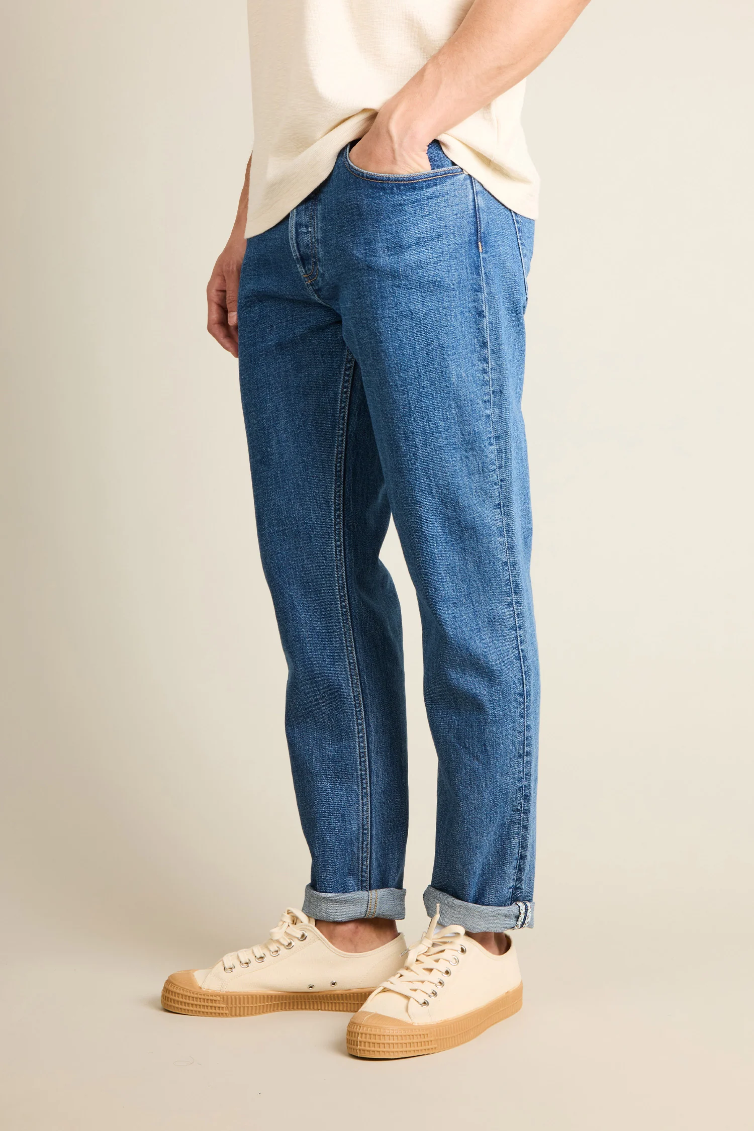 Jean classique bleu vintage - Image 5