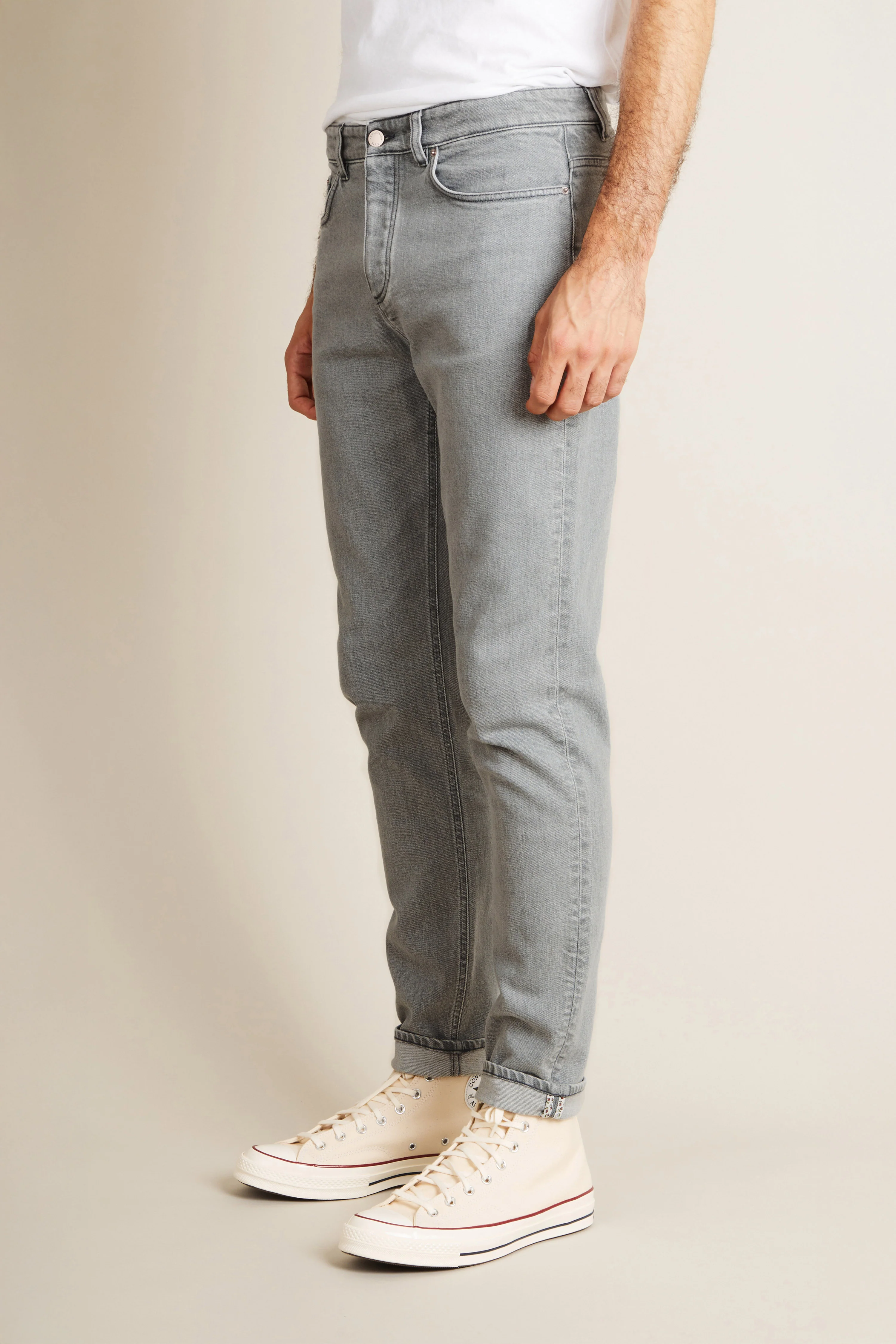 Jean classique gris - Image 4