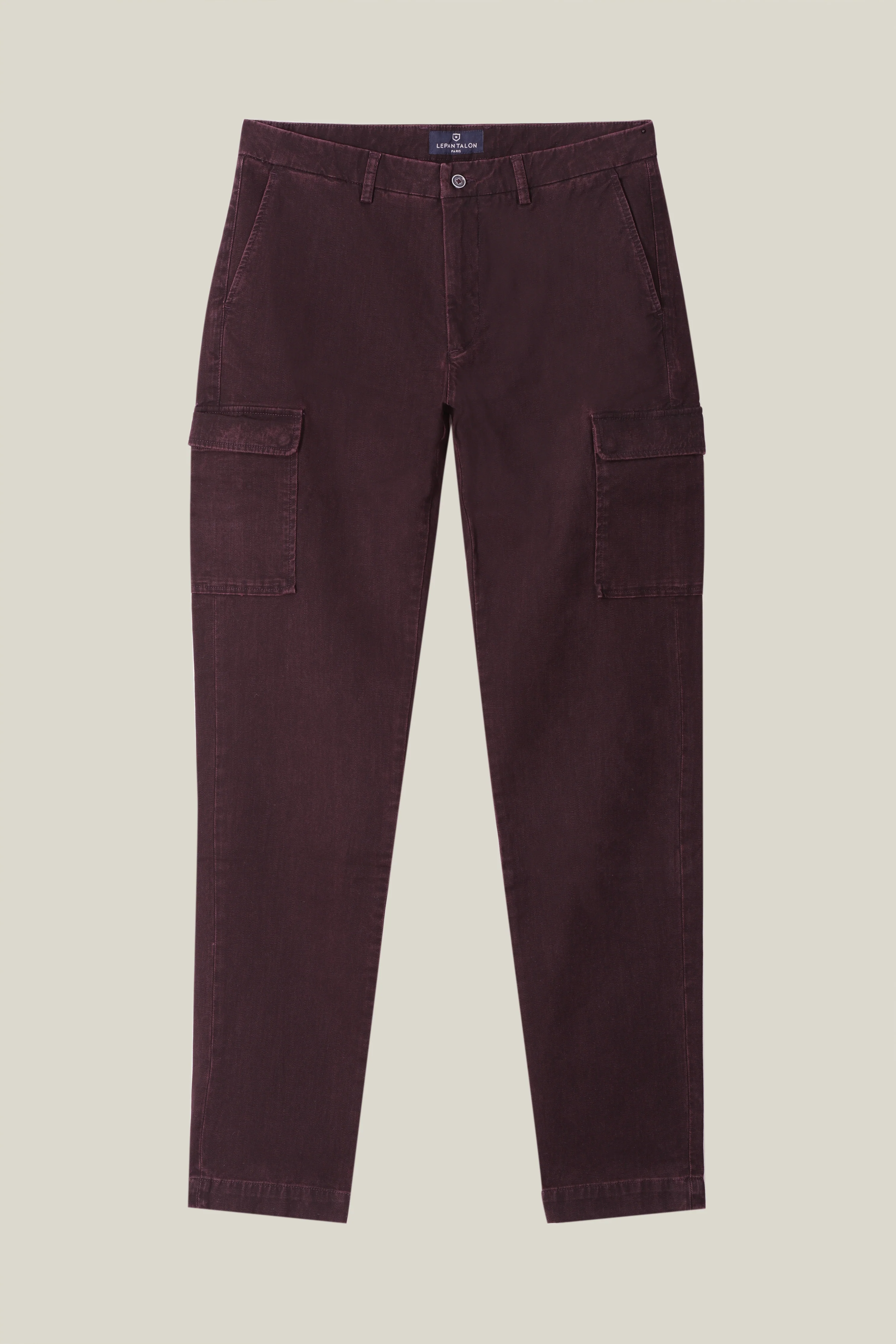 Pantalon cargo bordeaux - Image 6