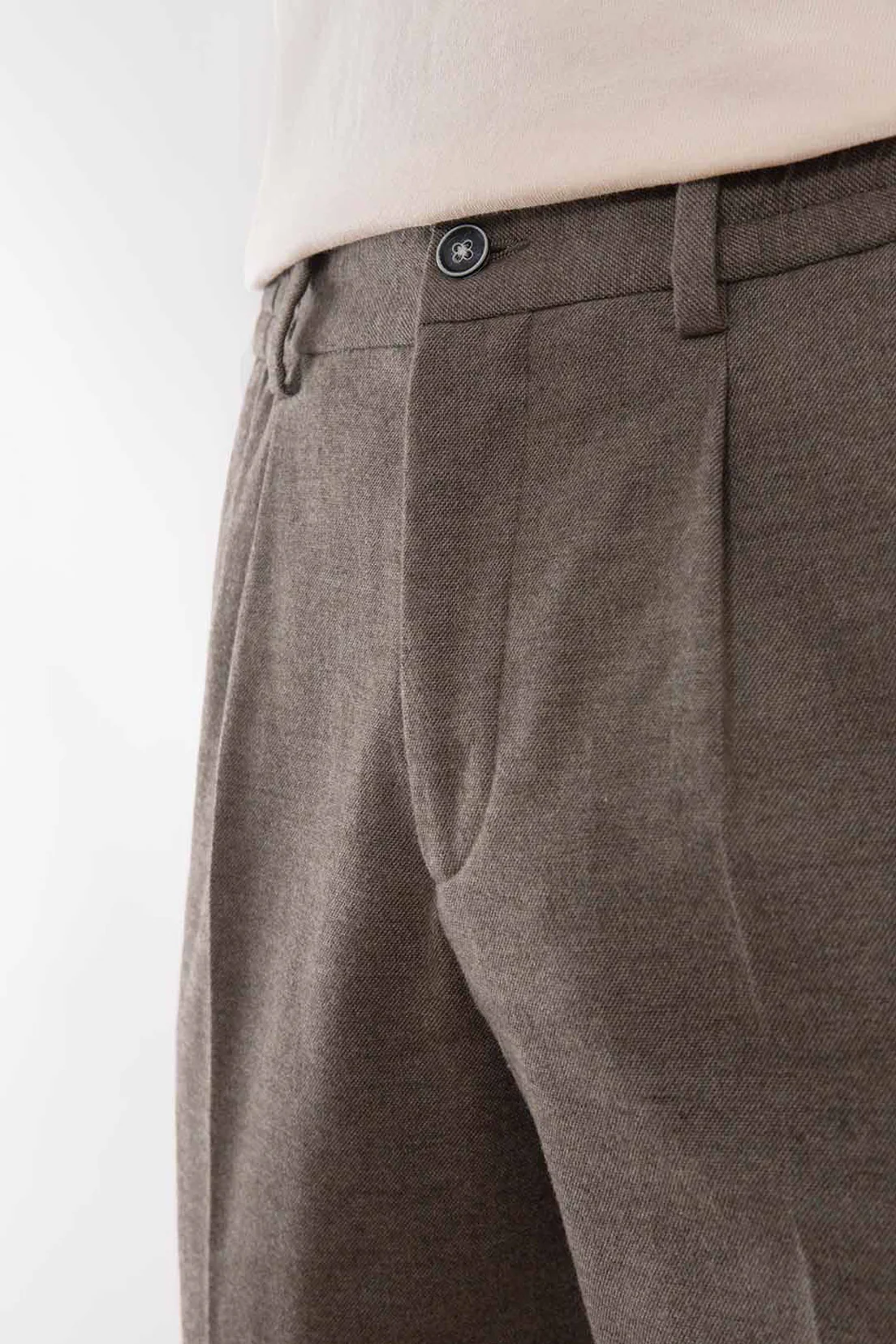 Pantalon Chaud Beige - Image 3
