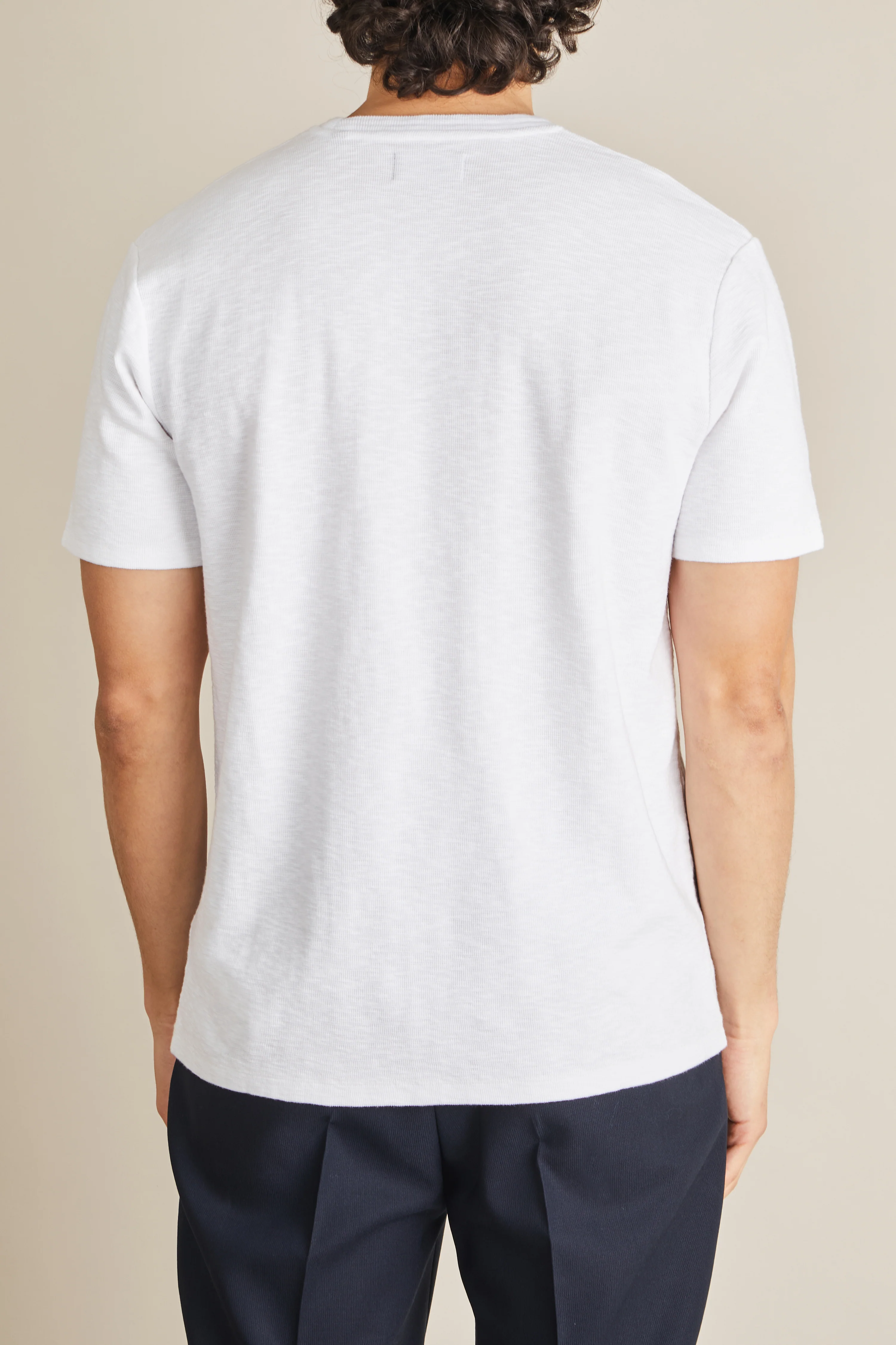 Tee-shirt texturé blanc - Image 7